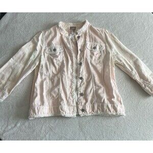 Chico’s Jacket size 1 - light pink/bleached